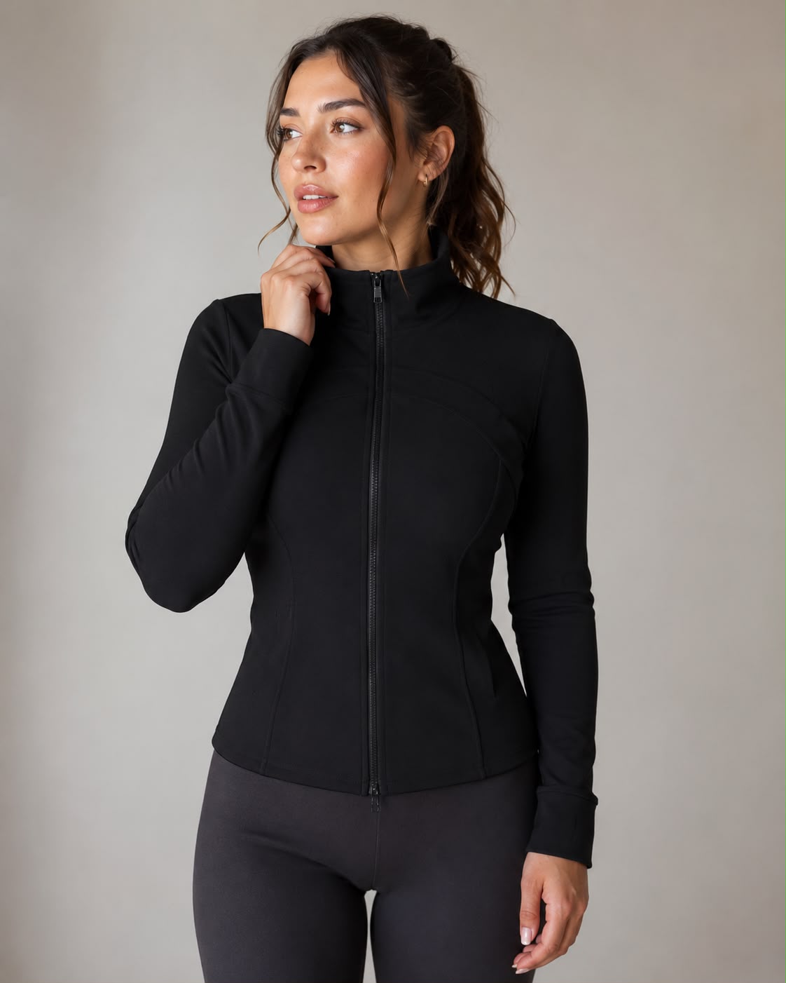 Chaqueta deportiva entallada 2507 – Estilo, Abrigado y Comodidad